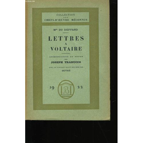 Lettres A Voltaire