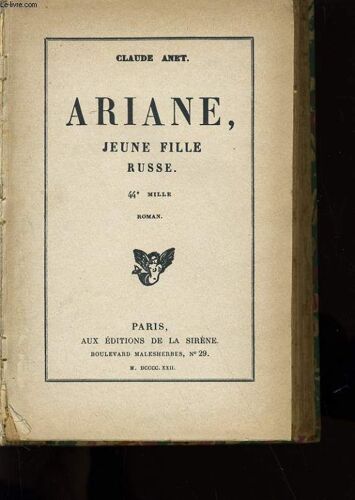 Ariane, Jeune Fille Russe