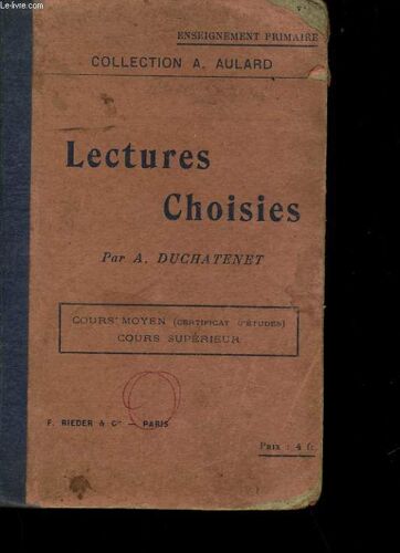 Lectures Choisies