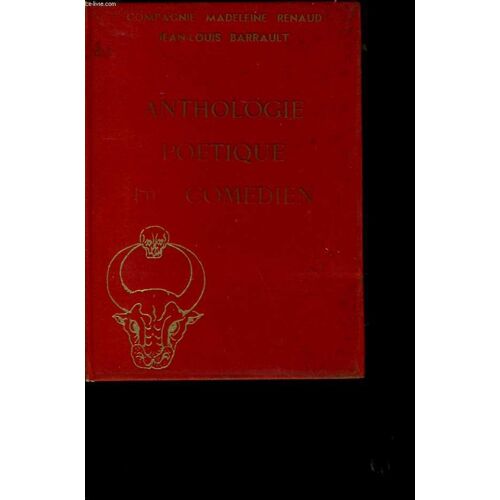Anthologie Poetique Du Comedien
