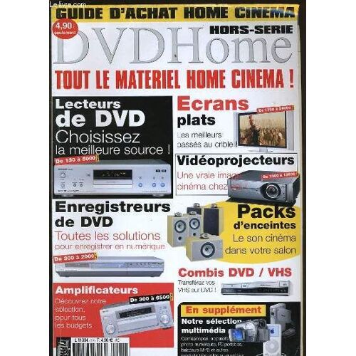 Dvdhome. Hors Serie. Guide D'achat Home Cinema