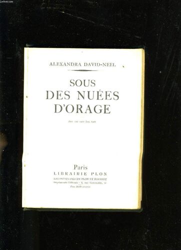 Sous Des Nuees D'orage