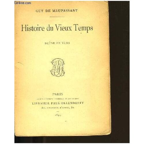Histoire Du Vieux Temps