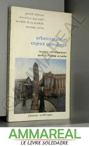 Urbanisation Et Enjeux Quotidiens: Terrains Ethnologiques Dans La France Actuelle