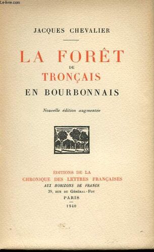 La Foret De Troncais En Bourbonnais