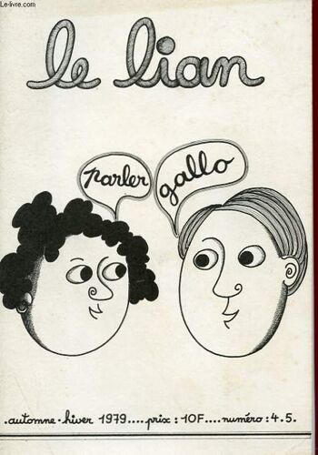 Le Parler Gallo N° 4.5. - Le Lian - Automne-Hiver 1979