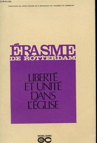 Liberte Et Unite Dans L'eglise