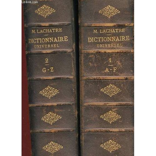 Nouveau Dictionnaire Universel 2 Volumes