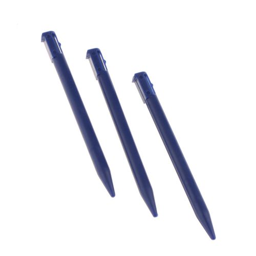 Stylo À Écran Tactile 3 Pièces Pour Console De Manette De Jeu Stylet Sensible Pour Nintendo 3ds Bleu