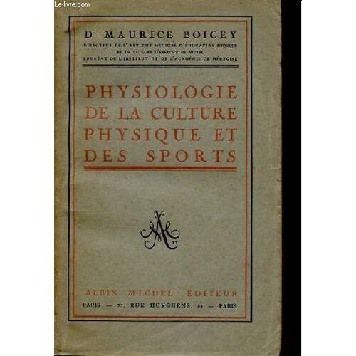 Physiologie De La Culture Physique Et Des Sports