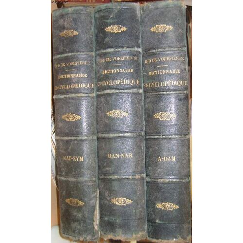 Dictionnaire Francais Illustre Encyclopedie Universelle - 2 Tomes En 3 Volumes