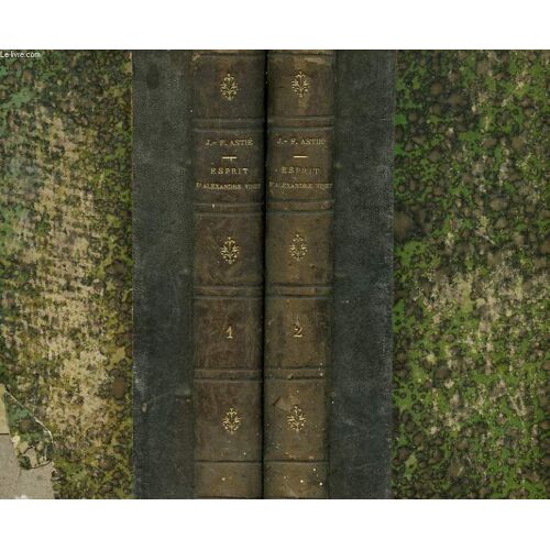 Esprit D'alexandre Vinet - 2 Tomes - Pensee Et Reflexions