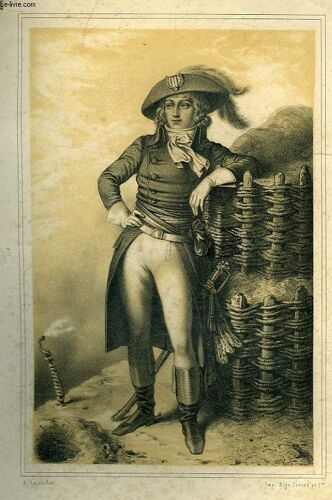 1 Gravure 19° En Noir Et Blanc - St Just