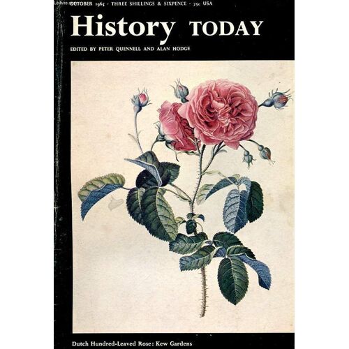 History Today - Volume 15 - N°10