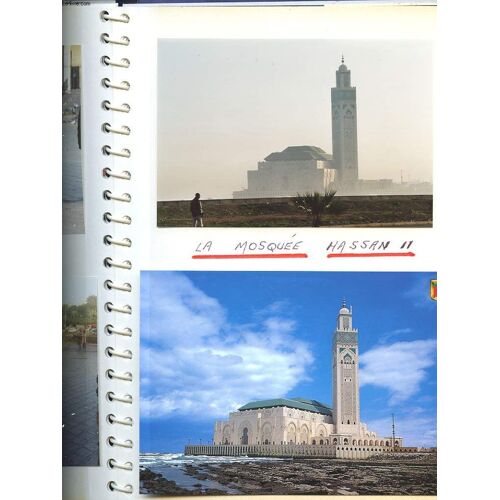 1 Album Photos : Casablanca, Facade Naissance, Sagrada Familia D'a Gaudi, Mosquee Hassan 2,