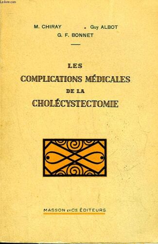 Les Complications Medicales De La Cholescystectomie