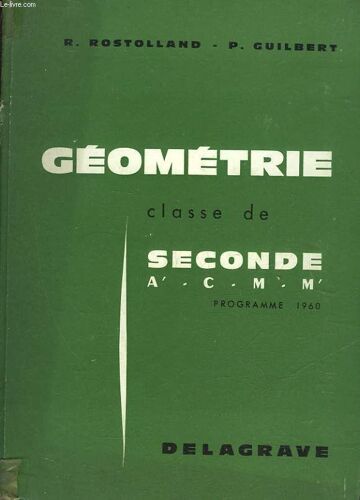 Geometrie - Classes De Seconde A', C, M, M'