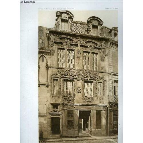 1 Gravure En Noir Et Blanc De La Maison Milsand, Facade Sur La Rue - Dijon