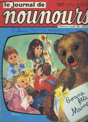 Le Journal De Nounours Bonne Nuit Les Petits - Mensuel N°28