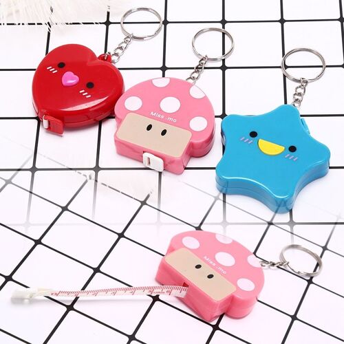 150cm Mini Ruban À Mesurer Coloré Portable Règle Centimètre Pouce Enfants Hauteur Règle Rétractable Ceinture Métrique