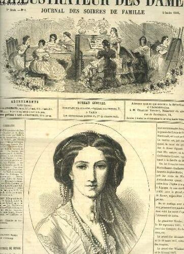 L'illustrateur Des Dames Journal Des Soirees De Famille - 3° Annee - N°1