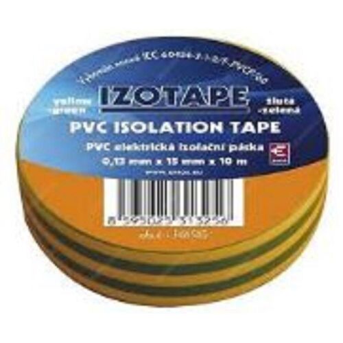 Ruban Isolant 15mm X 10m - Vert - Jaune, Le Câblage, Le Câblage, Le Matériel