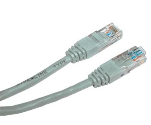 Cordon De Brassage Utp Cat 5e, 7m - Gris, Non Blindé, Cat. 5e Câbles De Raccordement, Au Réseau D'éléments Métalliques