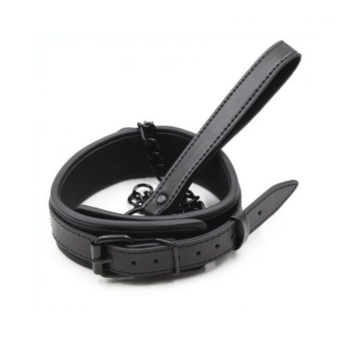 Collier & Laisse Collier + Laisse Noir Fukr