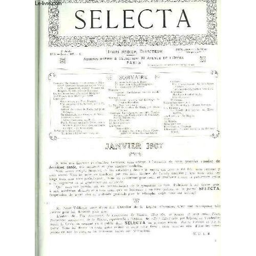 Selecta - N°8 Au N°13