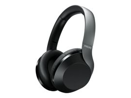 Philips Performance TAPH805BK - Écouteurs avec micro - circum-aural - Bluetooth - sans fil - Suppresseur de bruit actif - jack 3,5mm - noir