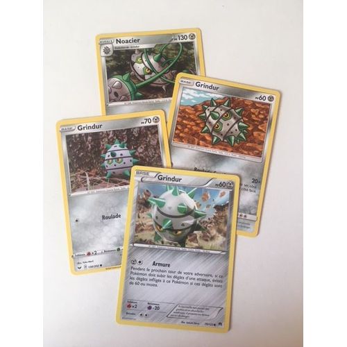 (330) 3x Grindur + Noacier Pokemon