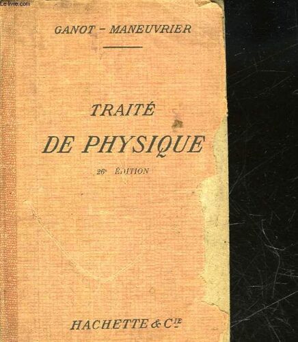 Traite Elementaire De Physique