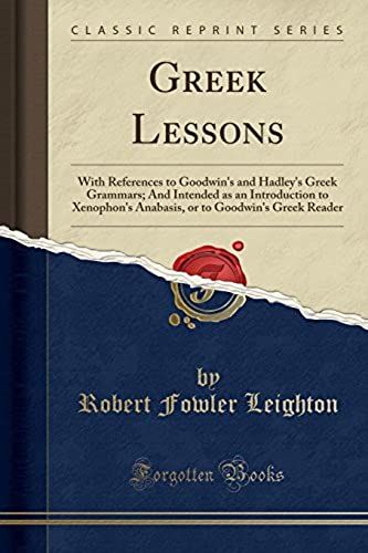 Leighton, R: Greek Lessons