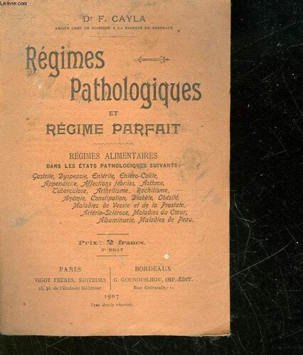 Regimes Pathologiques Et Regime Parfait