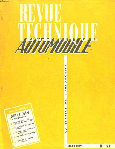 Revue Technique Automobile N°131