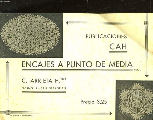 Cah Encajes A Punto De Media - N°3
