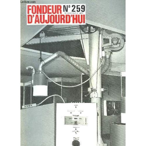 Fondeur D'aujourd'hui - N° 259