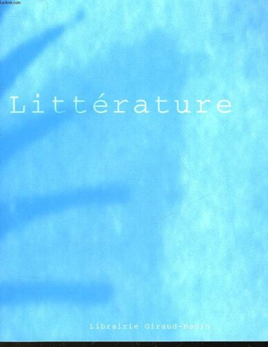 Litterature - Librairie Giraud-Badin