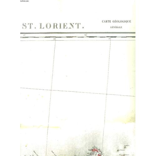 1 Carte En Couleurs De Brest-Lorient