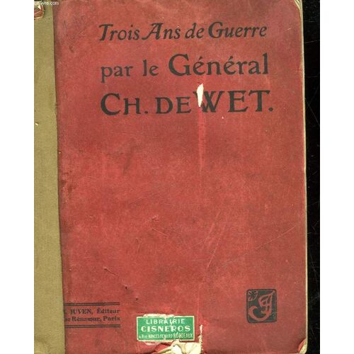 Trois Ans De Guerre