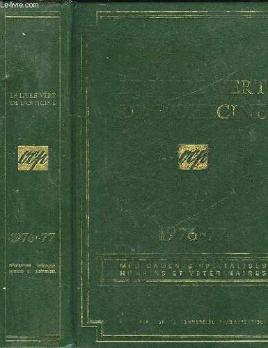 Le Livre Vert De L'officine