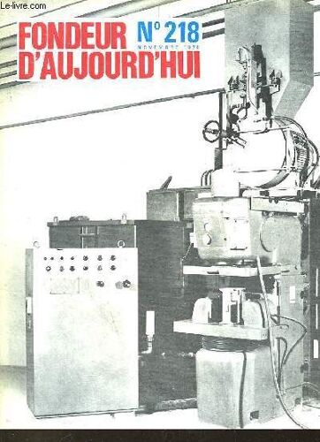 Fondeur D'aujourd'hui - N° 218
