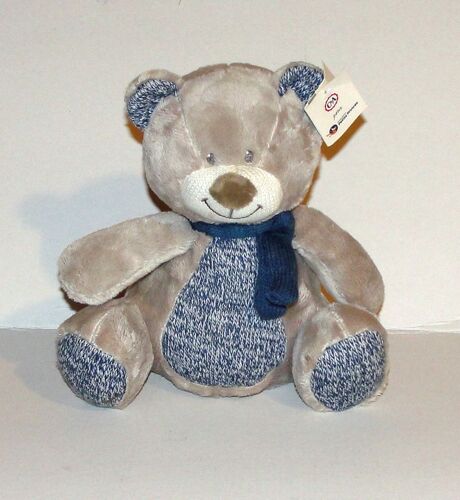 Peluche Ours Assis Nicotoy Doudou Ourson Pour Petits Princes