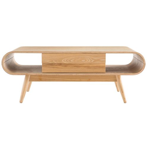 Table Basse Scandinave Frêne Naturel Baltik