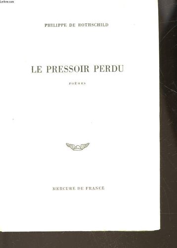 Le Pressoir Perdu