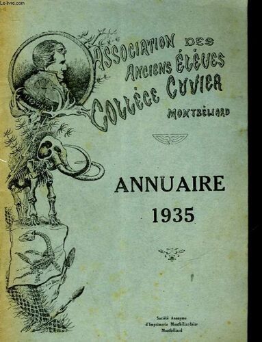 Association Des Anciens Eleves College Cuvier Montbeliard - Annuaire 1935