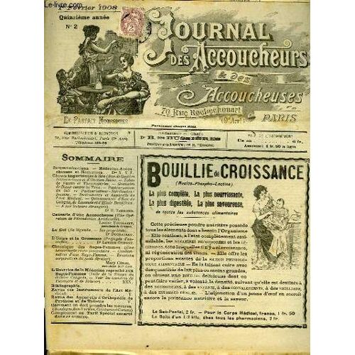 Journal Des Accoucheurs Et Des Accoucheuses - 15° Annee N°2