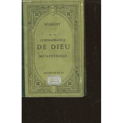 De La Connaissance De Dieu Et De Soi-Meme