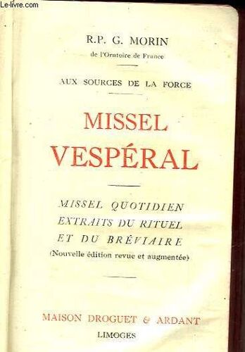 Missel Vesperal