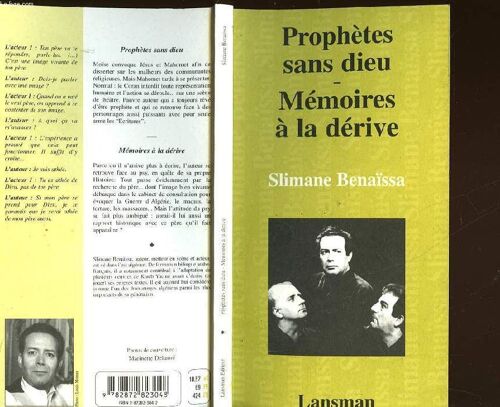 Prophete Sans Dieu - Suivi De - Memoires A La Derive